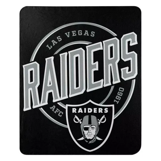 New Northwest football Las Vegas Raiders Fleece Blanket