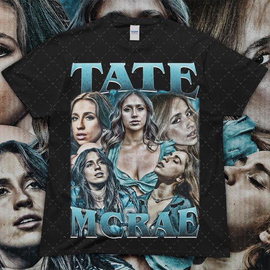 Limited Tate McRae Shirt, Vintage Music Y2K T-shirt, Music Enthusiast - Gift For Fan Graphic Tee