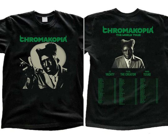 2025 Tyler the Creator Chromakopia Tour Shirt, Graphic Tyler the Creator Shirt, Tyler Creator Fan Gift, Tyler the Creator Merch, Rap Music
