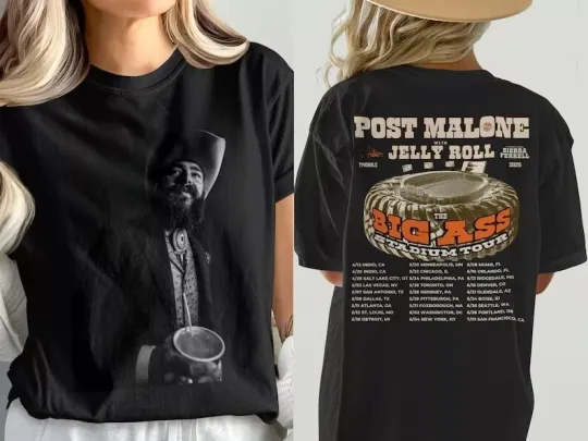 Post Malone, Kids Post Malone Shirt, Post Malone Tour, Big Ass Stadium 2025 Tour