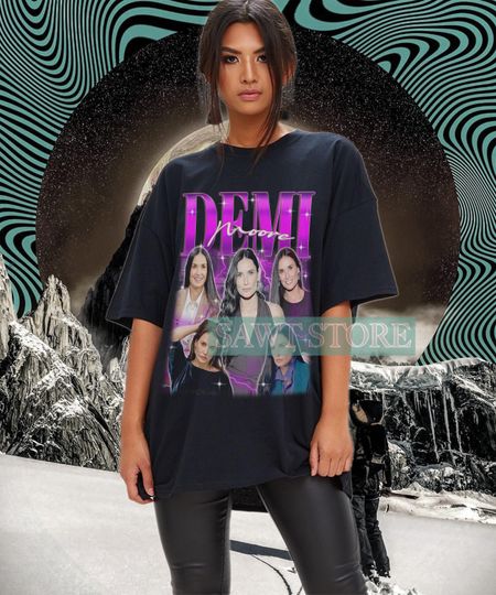 DEMI MOORE Vintage Shirt, Demi Moore Homage TShirt