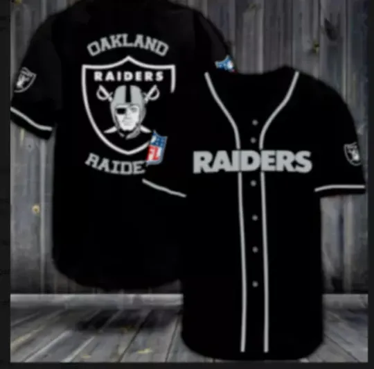 Raiders Baseball Jersey - trend jersey gift
