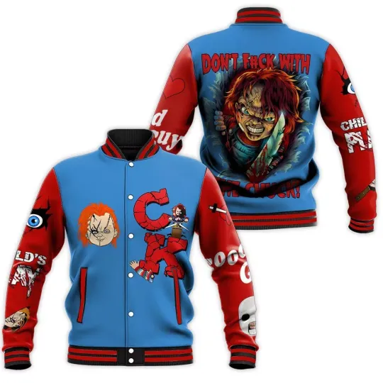 Chucky Dont Fck With The Baseball Jacket
