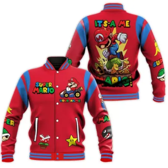 Super Mario Baseball Jacket