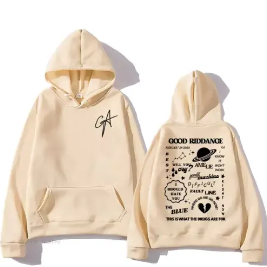 GA Gracie Abrams Double sided hoodies