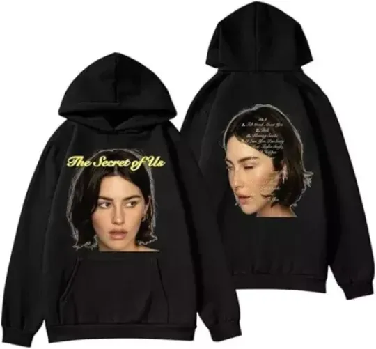 Gracie Abrams Merch The Secret of Us Tour Double sided hoodies