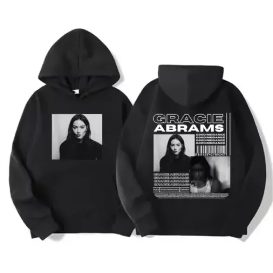 Gracie Abrams Good Riddance Album Cover Hoodie Fan Gift Double-Sided All Size