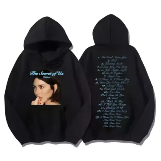 Gracie Abrams New Song The Secret of Us Deluxe Hoodie Fan Gift Double Sided