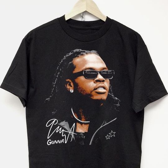 GUNNA T-SHIRT vintage rap tee hip hop kendrick lamar drake concert tour y2k tupac kanye Travis michael jordan young thug playboi carti
