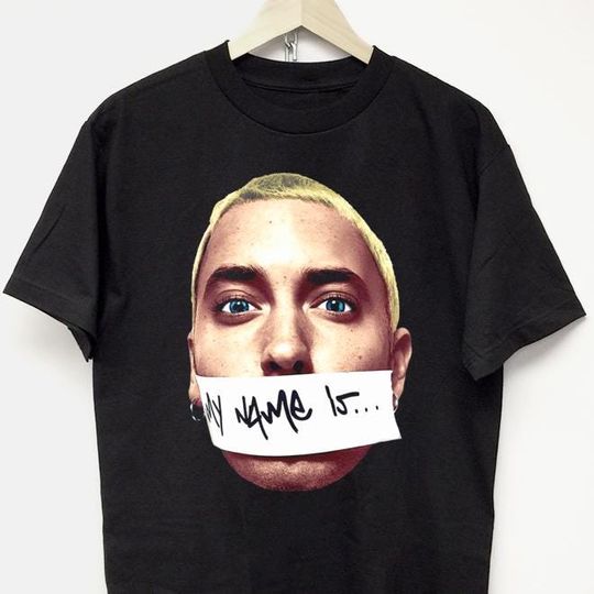 EMINEM T-SHIRT vintage rap tee concert tour merch lil wayne drake jay z tupac kendrick lamar jordan mike tyson hip hop kanye Travis