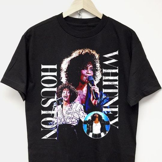 WHITNEY HOUSTON T-SHIRT vintage rap tee beyonce rihanna playboi carti asap rocky drake Travis kanye west jordan 90s y2k concert merch