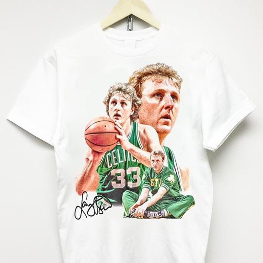 LARRY BIRD T-SHIRT | vintage rap tee | concert tour merch | 90 | Michael Jordan LeBron James | hip hop streetwear | lil yachty playboi carti