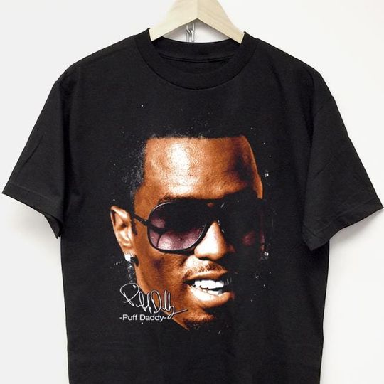 P DIDDY T-SHIRT | puff daddy vintage rap tee | Travis tupac kanye west playboi carti concert tour merch y2k hip hop jordan biggie 90's