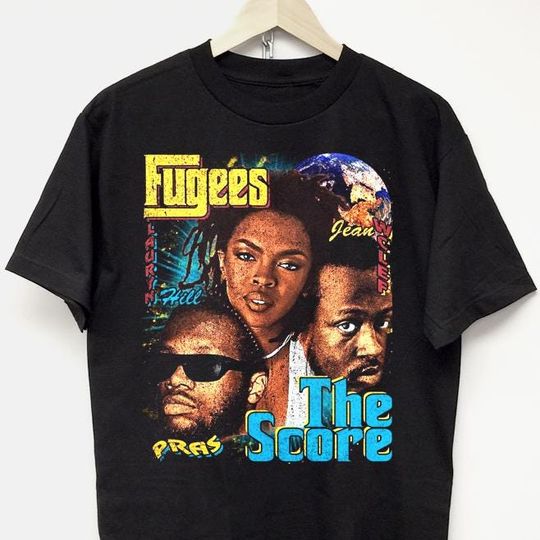FUGEES T-SHIRT | lauryn hill vintage rap tee | Travis tupac kanye west playboi carti concert tour merch y2k hip hop jordan biggie 90's