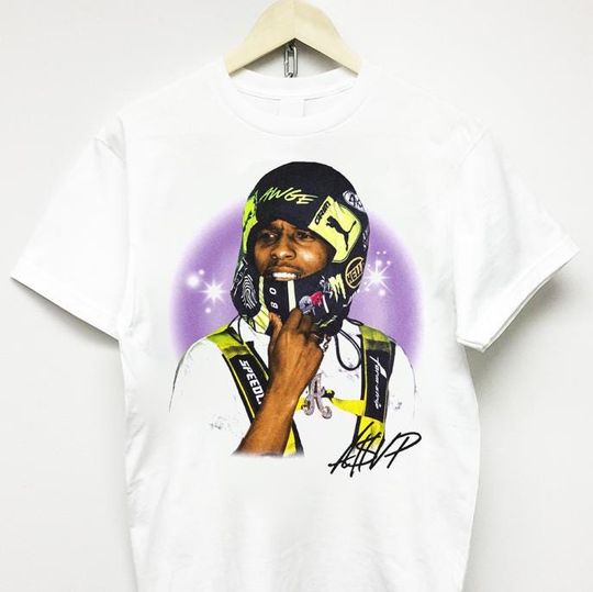 ASAP ROCKY T-SHIRT vintage rap tee concert tour merch Travis kanye drake young thug lil wayne yachty nyc dennis rodman astroworld nas