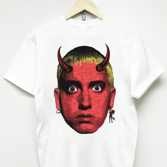 EMINEM T-SHIRT vintage rap tee concert tour merch lil wayne drake jay z nwa dennis rodman jordan mike tyson 90s hip hop mf Dooom Travis