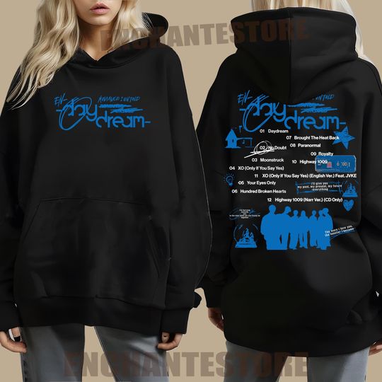 Enhypen Romance Untold Day Dream Tracklist Double sided hoodies