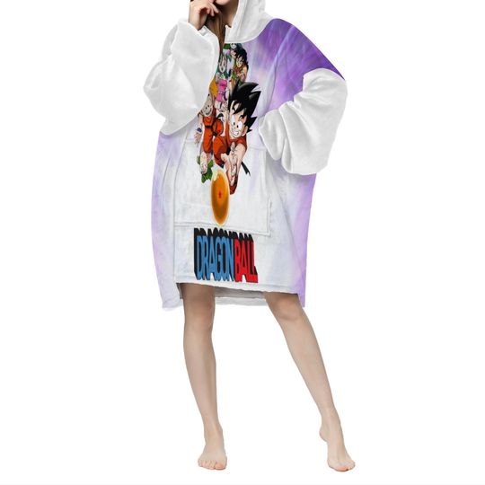 Dragon ball Blanket Hoodie