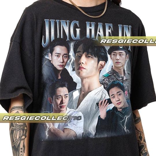 Discover Limited Jing Hae In Kdrama Korean Pop Tshirt Vintage Unisex Shirt