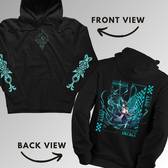 Xiao Genshin Impact Unisex Hoodie Anime Fan Clothing