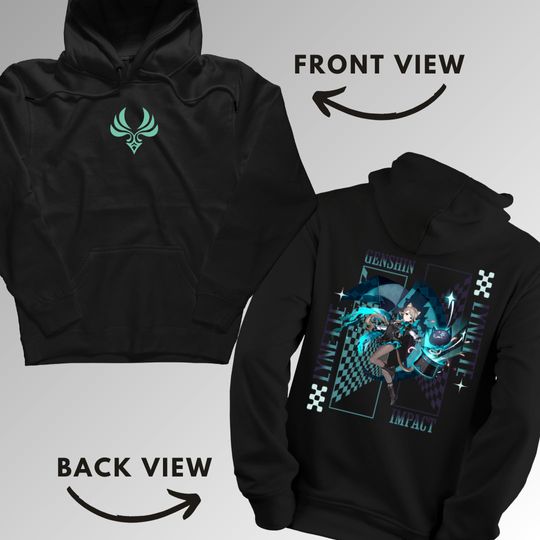Lynette Genshin Impact Unisex Hoodie Anime Fan Clothing