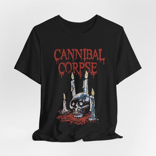 Cannibal Corpse T-shirt - Band T-Shirt, Ritual Candles, Death Metal T-shirt, Horror T-shirt