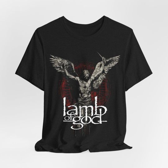 Lamb of God T-Shirt - Metal Music T-Shirt, Band T-Shirt, Heavy Metal T-Shirt, American Metal T-shirt