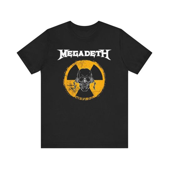 Mega Deth Mustaine Danger Toxic Vic Thrash Metal Band Music T-Shirt, Music Love T-Shirt, Band Music T-Shirt, Concert T-Shirt