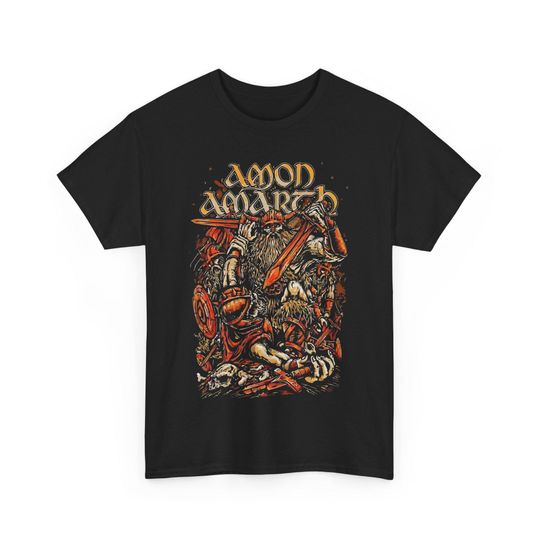 Amon Amarth Music T-Shirt, Music Love T-Shirt, Band Music T-Shirt, Concert T-Shirt