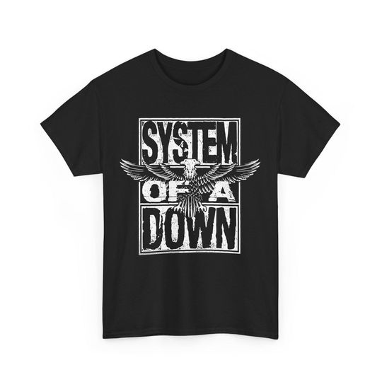 SYSTEM OF DOWN Band Music T-Shirt, Music Love T-Shirt, Band Music T-Shirt, Concert T-Shirt