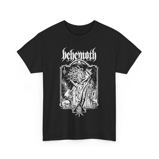 Behemoth Blackened Death Metal Band T-Shirt, Music Love T-Shirt, Band Music T-Shirt, Concert T-Shirt