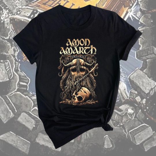 Amon Amarth Melodic Death Metal Band T-Shirt, Music T-Shirt, Band Music T-Shirt, Concert T-Shirt