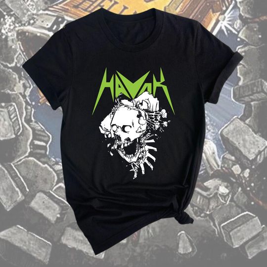 Havok Thrash Metal Band T-Shirt, Music T-Shirt, Band Music T-Shirt, Concert T-Shirt