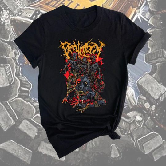 Pathology Death Metal T-shirt, Music T-Shirt, Band Music T-Shirt, Concert T-Shirt
