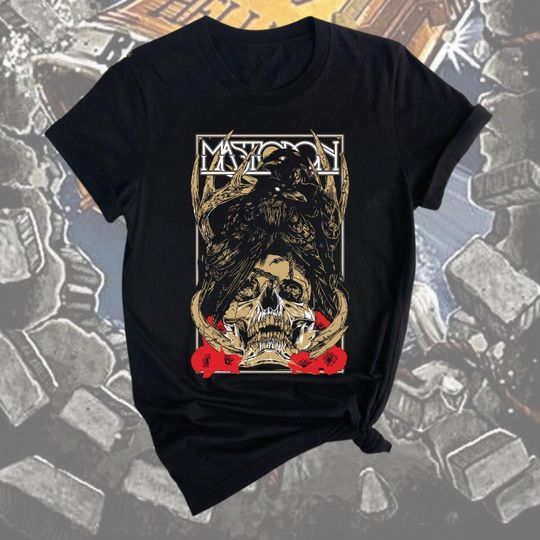 Mastodon T-shirt, Music T-Shirt, Band Music T-Shirt, Concert T-Shirt