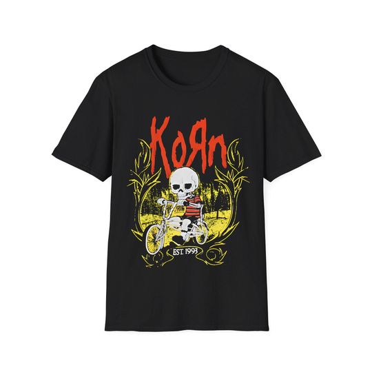 Vintage Korn T-Shirt, Rock Band T-Shirt, Retro Grunge Music T-Shirt, Concert Music T-Shirt