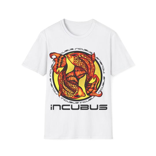 Vintage Incubus Band T-Shirt, Retro Music T-Shirt, Alternative Rock Merch T-Shirt