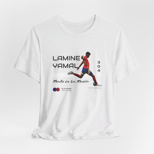 Lamine Yamal T-Shirt, La Masia Star, Lamine Barcelona Shirt, Lamine Yamal Merchandise, Lamine Yamal Soccer Shirt, Lamine Euro Shirt
