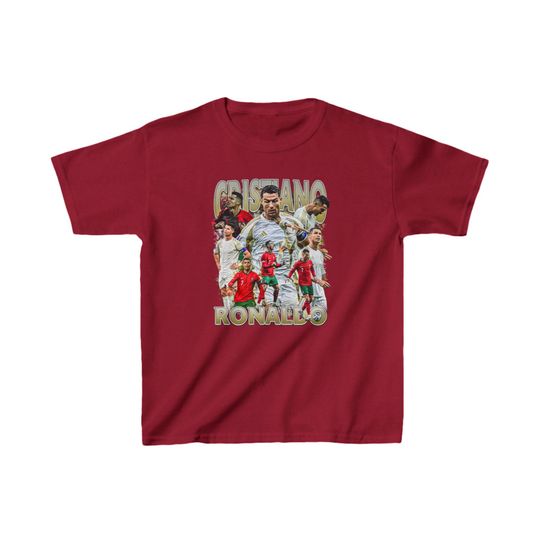 Cristiano Ronaldo Vintage T-Shirt, Soccer Player Shirt, Football Fan Clothing