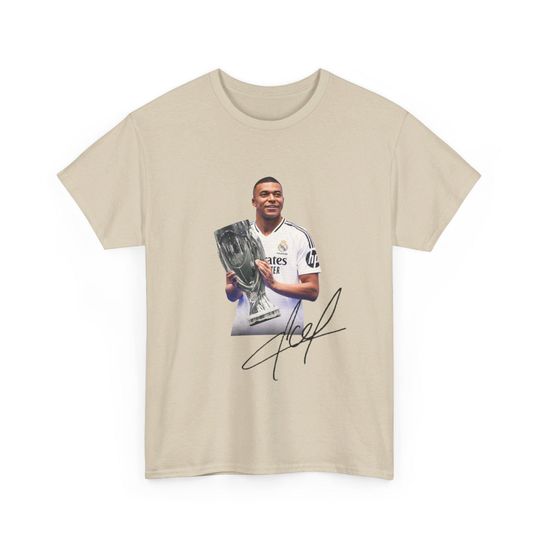 Kylian Mbappe Signature with super cup Classic T-Shirt