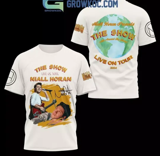 The Show Live On Tour Niall Horan Fan 3D T-Shirt