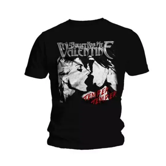 Rockoff Trade Men's Bullet for My Valentine Temper Kiss T-Shirt