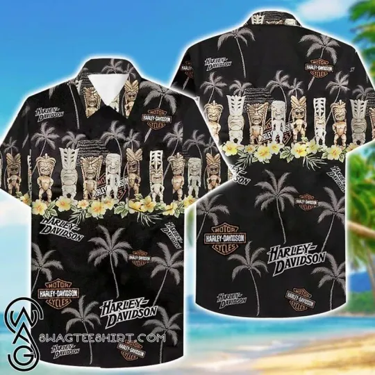 Hawaiian Shirt Haarleyy Davidson Hawaii Shirt Design 3D Full Printed Sizes S 8211