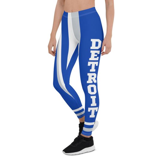 Detroit Lions Leggings III, Gift For Her