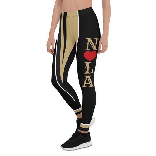 Discover NOLA Heart Leggings II, Gift For Her
