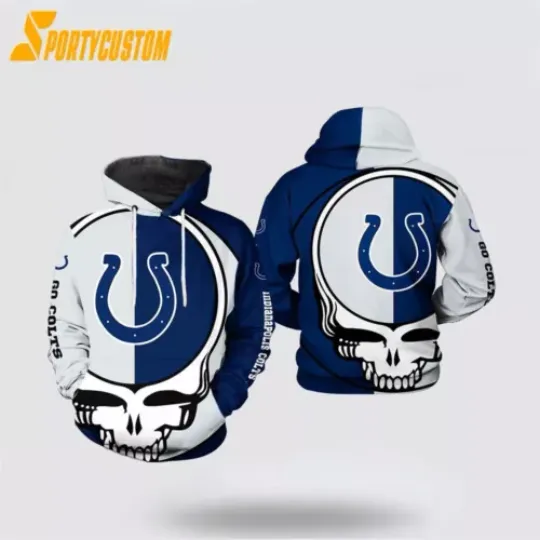 Indianapolis Football Team Coltss 3D Hoodie, Men and Women Full Size S-5XL