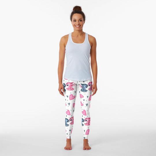 Lilo and Stitch  love Leggings