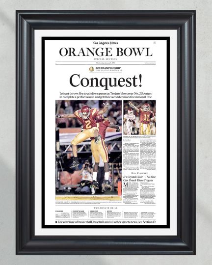 2004 USC Trojans NCAA College Football National Champions