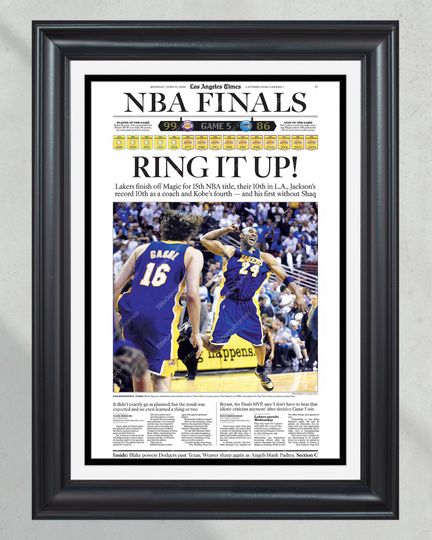 2009 LA Lakers NBA Champions