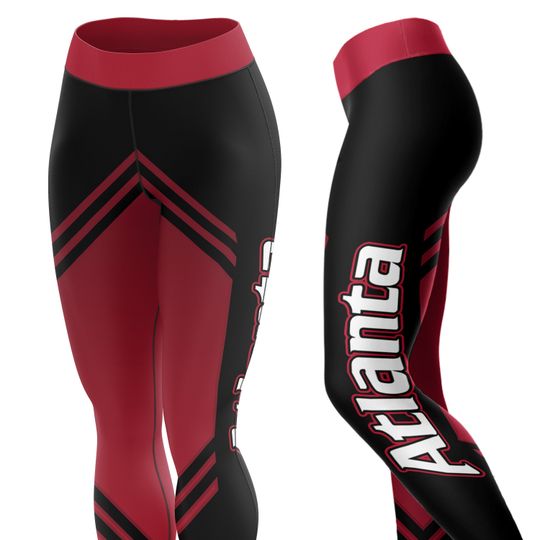 Atlanta Football Stripe Leggings